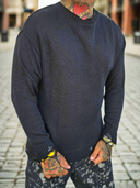 Maglione Strappato Black