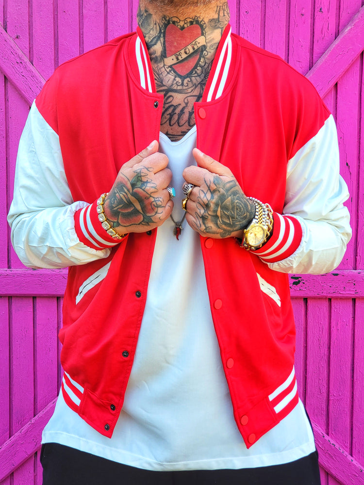 Felpa College Spring Red
