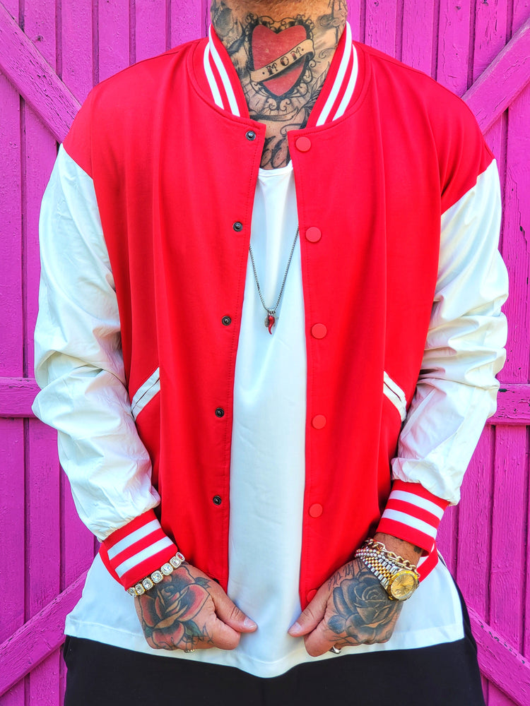 Felpa College Spring Red