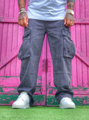 Jeans Cargo Fumè