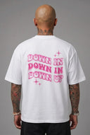 T-Shirt Down In White