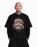 T-shirt Long Sleeve Bottons Black