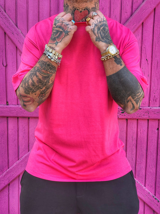 T-Shirt Over Fuxia