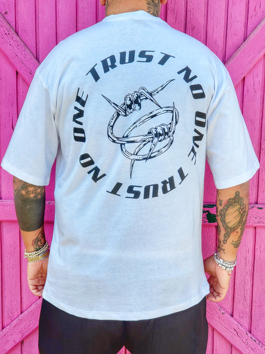 T-Shirt No Trust White