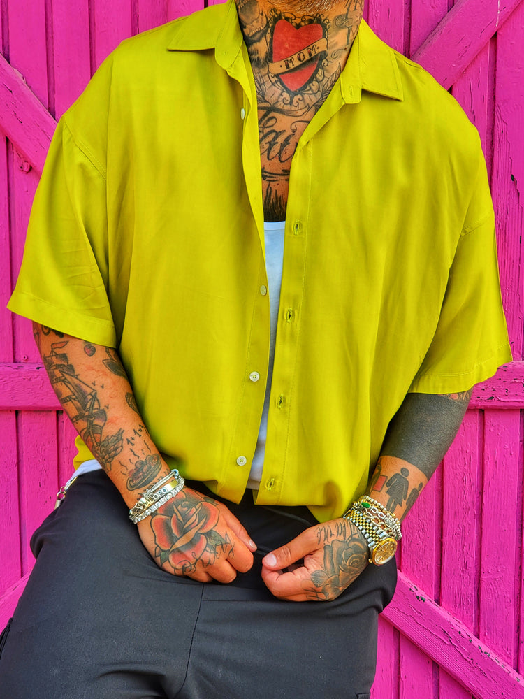 Camicia Maiorca Verde Mela
