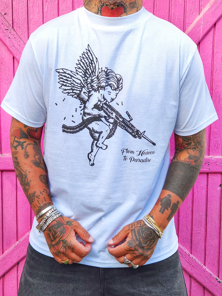 T-Shirt Lost Angeles White