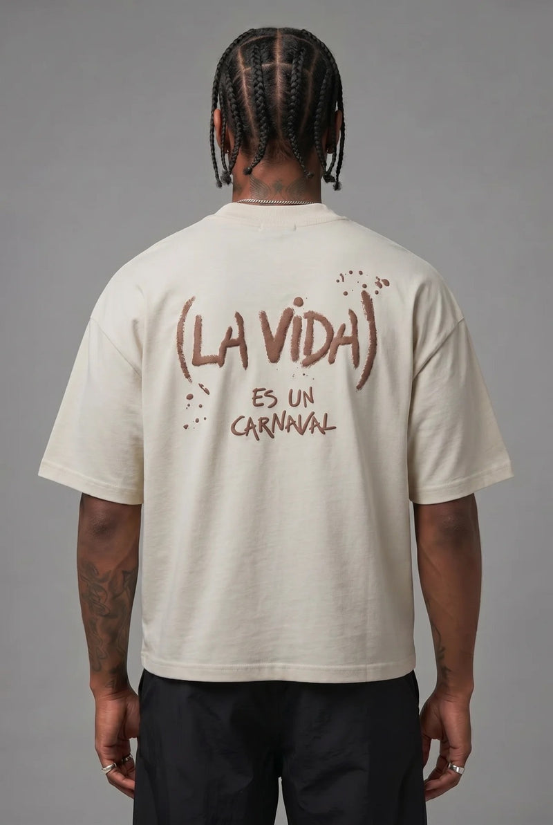 T-Shirt Vida Cream