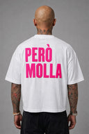 T-Shirt Però Molla White Fuxia