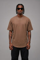 T-Shirt Arrotondata Brown
