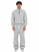 Completo Tuta Mezza Zip Line Grey