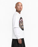 T-shirt Long Sleeve Bottons White