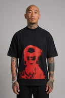 T-Shirt Face Black