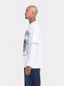 T-shirt Racing White