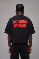 T-Shirt Bugiardo Cronico Black Red