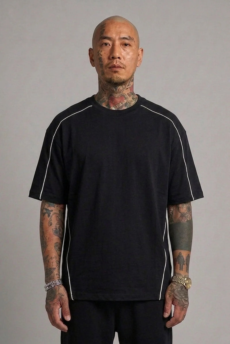 T-Shirt Line Black
