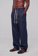 Pantalone Lino Blu
