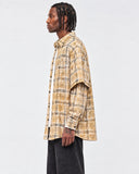 Camicia Flanella Senape