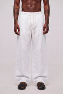 Pantalone Lino White