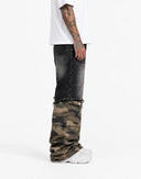 Jeans Military Sfrangiato