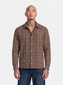 Camicia Quadri Brown