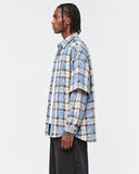 Camicia Flanella Sky