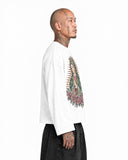 T-shirt Saint Mother Long Sleeve White