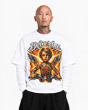 T-Shirt Long Sleeve Angel White