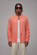 Camicia Peach 100% Lino