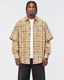 Camicia Flanella Senape