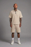 Completo Zip Beige