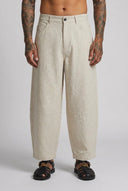 Pantalone Balloon Lino Sabbia