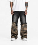 Jeans Military Sfrangiato