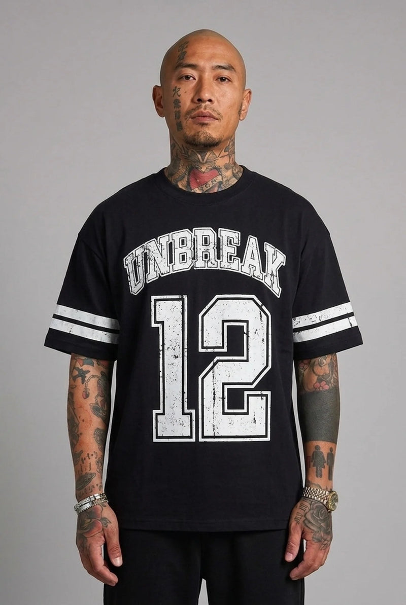 T-shirt University Black