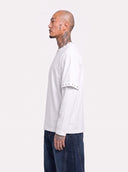 T-shirt Long Sleeve Borchie White