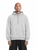 Felpa Mezza Zip Grey
