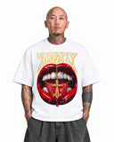 T-shirt Lips 20 White