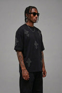 T-Shirt Cross Deluxe Black