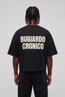 T-Shirt Bugiardo Cronico Black Cream