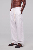 Pantalone Lino White