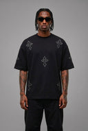 T-Shirt Cross Deluxe Black