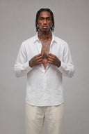 Camicia White 100% Lino