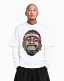 T-shirt Long Sleeve Bottons White