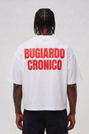 T-Shirt Bugiardo Cronico White Red