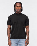 T-Shirt Maglina Mezzo Collo Black