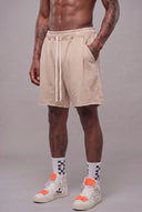 Bermuda Taglio Vivo Beige