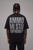 T-shirt Ammo Mi Stai Soffrendo Black