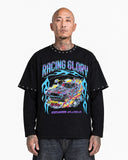 T-shirt Racing Black