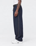 Jeans Balloon Borchie Blu