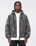 Bomber Zip Sfumato Grey/Black