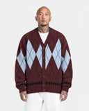 Cardigan London Borgogna